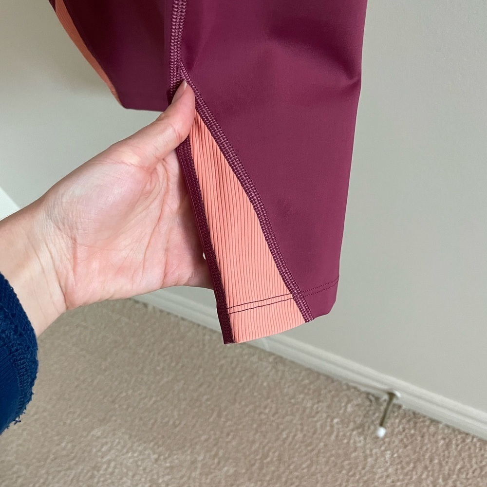Peloton Dusty Rose High Rise Leggings Size Large - Picture 6 of 8